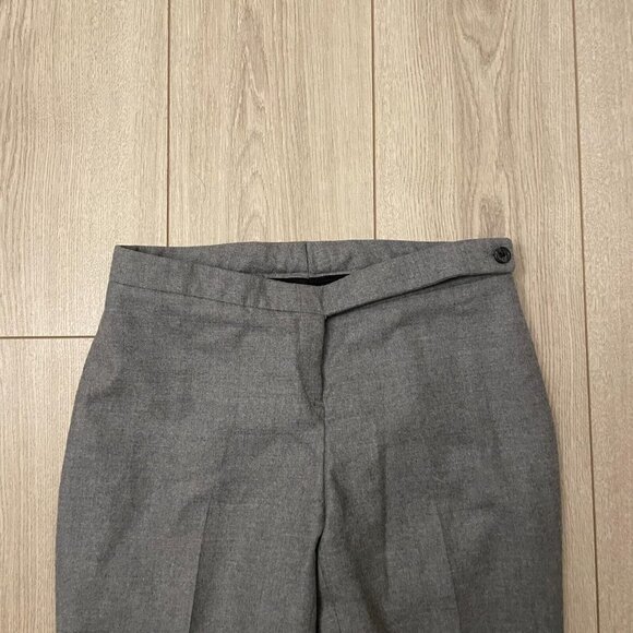 Elaine Skoglund Women's Bootcut Dress Pants Flat Front Gray - Picture 9 of 11